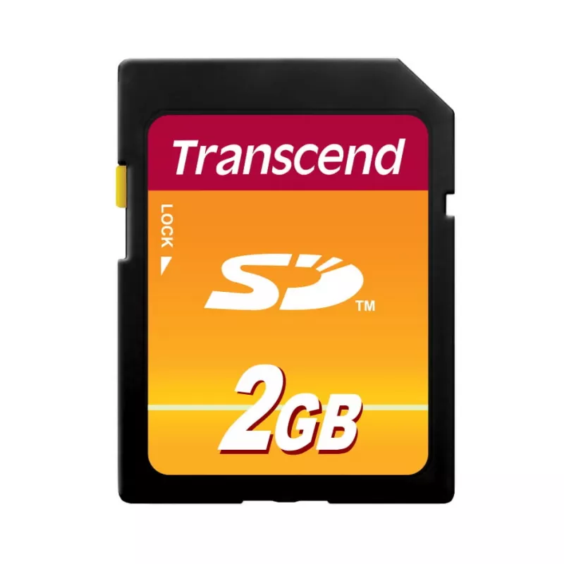 Transcend flashgeheugen 2GB SD MLC TS2GSDC