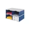 styrodoc duo documenten-opbergbox van polystyreen blauw - grijs (268-0222.38)