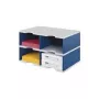 styrodoc duo documenten-opbergbox van polystyreen blauw - grijs (268-0222.38)