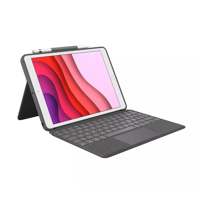 Toetsenbordhoes Logitech Combo Touch voor iPad 7. 8. 9. generatie