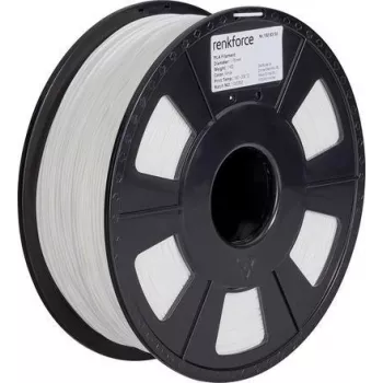 Renkforce RF-4511190 3D-printmateriaal polymelkzuur (PLA) wit 1 kg (RF-4511190)
