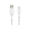 Belkin BOOST CHARGE - Lightning-kabel - Lightning mannelijk naar USB mannelijk - 3 m - wit - voor Apple iPad/iPhone/iPod (Lightning)
