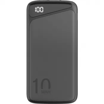 Snel opladende powerbank 10.000 mAh (zwart, USB-C PD, QC 3.0, 10.000 mAh)