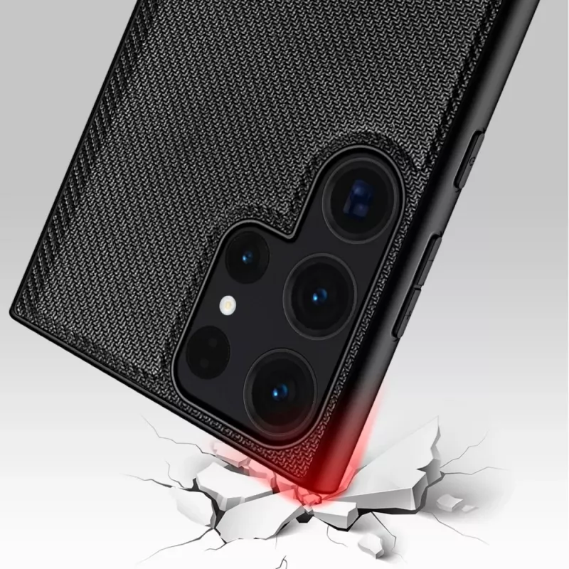 StyleShell NYLO, telefoonhoesje zwart, Samsung Galaxy S24 Ultra