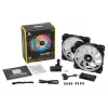 CORSAIR LL140 RGB 140mm ARGB-behuizingsventilator 2-pack