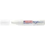 Acrylmarker Edding 5000 breed wit beitelpunt 1 stuk