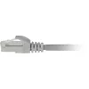 Netwerkkabel Sharkoon Patch SFTP RJ-45 Cat.7a 10 m grijs