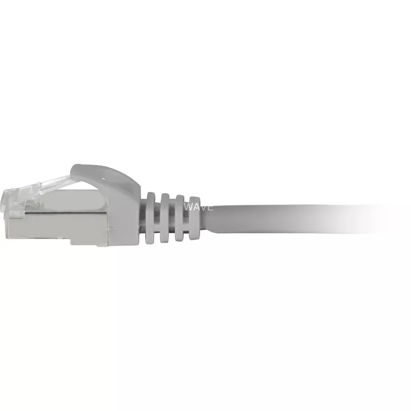 Netwerkkabel Sharkoon Patch SFTP RJ-45 Cat.7a 10 m grijs