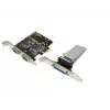Interne PCIe-interfacekaart LOGILINK PC0033 met seriële en parallelle uitgangen, NetMOS-chipset