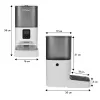 GreenBlue GB393 automatische voerautomaat voor huisdieren, 6 L, USB 5V/1A, wit
