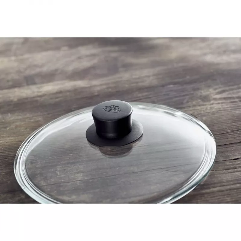 Serveerpan BALLARINI 75002-923-0 rond zwart 28 cm