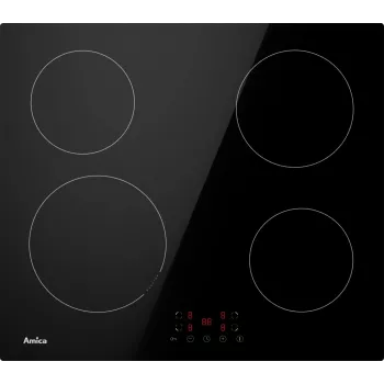 Inductiekookplaat AMICA PI6501, 4 kookzones, touchbediening