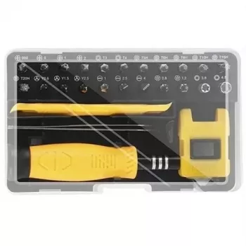 Set magnetische precisieschroevendraaiers, 31 stuks