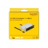 DeLOCK 91708 kaartlezer USB 2.0 intern zwart grijs CF SD MicroSD