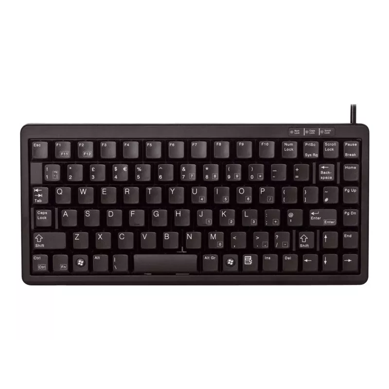 CHERRY G84-4100 toetsenbord universeel USB AZERTY Frans zwart