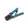 Krimptang LANBERG NT-0201 voor RJ-45-stekkers, 180 mm, 315 g, zwart/blauw