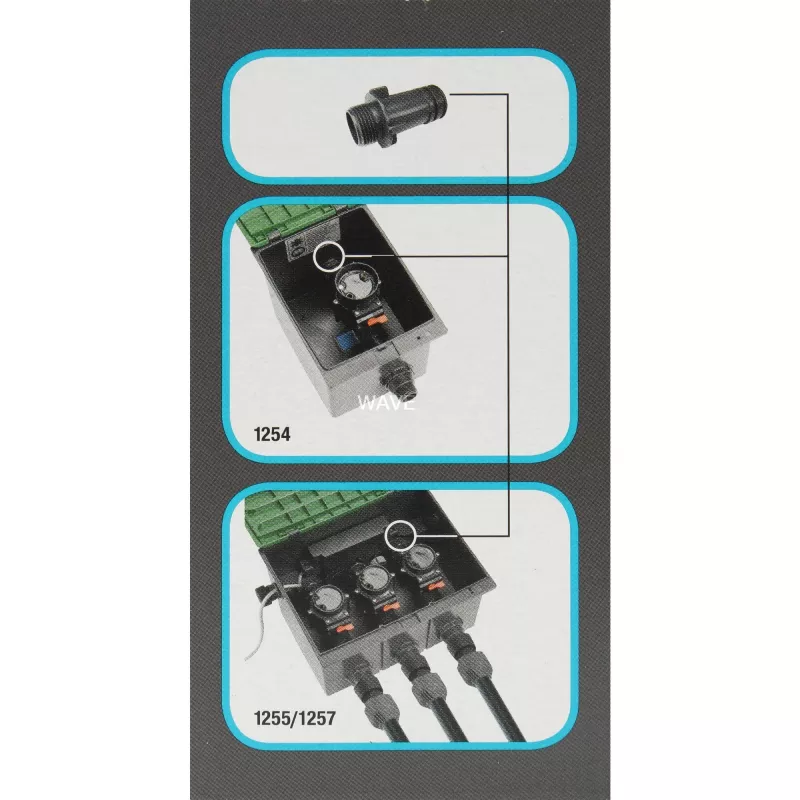 Gardena 5315-20 aansluithuls, lang, voor ventielbox