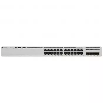 Cisco - Catalyst 9200 - Network Advantage - Switch - L3 - Smart - 24 x 10/100/1000 (PoE+) rack-montabel