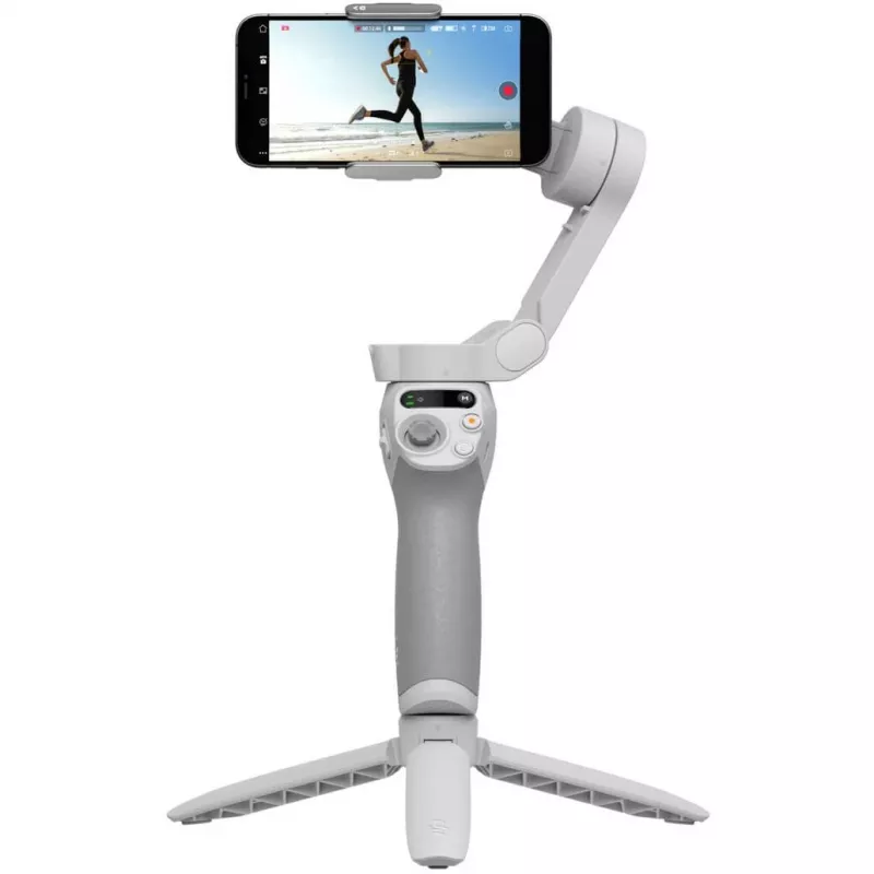 DJI OM SE gimbal grijs Bluetooth incl. telefoonhouder tas maximale belasting 290 g
