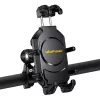 Passieve houder UleFone Armor Mount Pro voor mobiele telefoons — houder, voor fiets en scooter, zwart