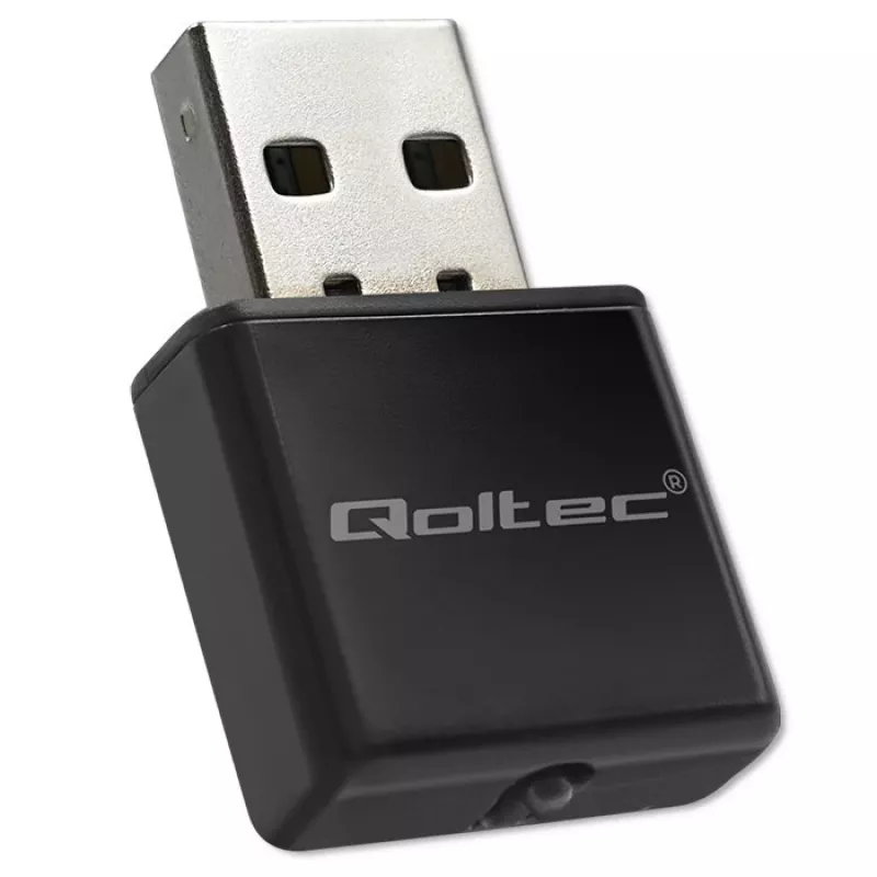 Wi-Fi-USB-adapter QOLTEC NANO 56986 — Mini-N, USB 2.0, 802.11n