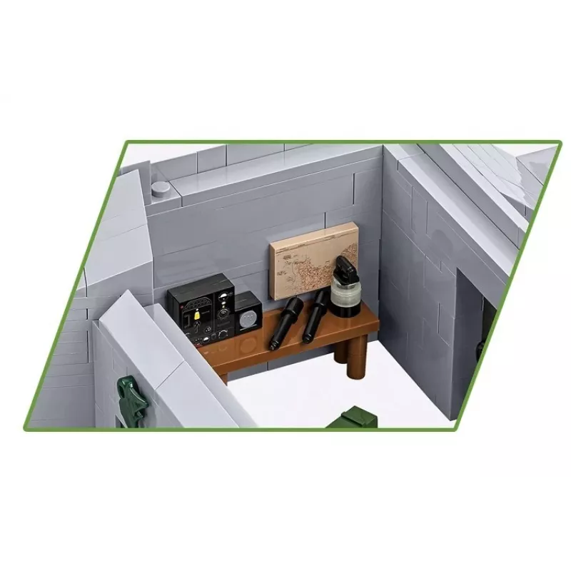 Bouwset Cobi Duitse bunker Regelbau 667/642 model COBI-3136 – gedetailleerde bouwsteenset