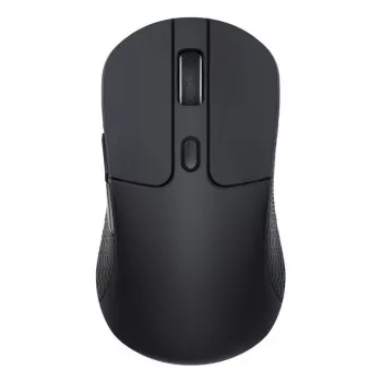 Ambidextere draadloze muis Keychron M3-A23 — Bluetooth + USB-C, Track-on-Glass (TOG), 30000 DPI, 5 toetsen, zwart