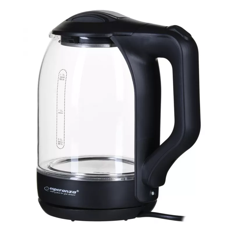Esperanza EKK025K waterkoker 1,7 L zwart, veelkleurig 1500 W