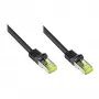 Good Connections patchkabel met Cat.7 ruwkabel zwart 0,15 m
