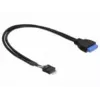 Delock 83095 USB-kabel zwart