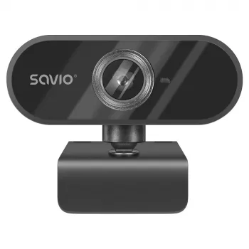 Savio CAK-04 webcam 720 MP 1280 x 720 pixel USB zwart