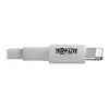 Eaton Tripp Lite Series USB-A naar Lightning sync-/laadkabel (M/M) - MFi-gecertificeerd, wit, 3 ft. (0.9 m) - data-/stroomkabel - USB mannelijk naar Lightnin