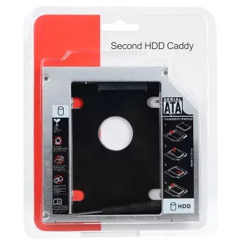 HDD-adapter, 9,5 mm