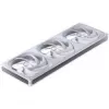 Behuizingsventilatorset Jonsbo ZA-420W — 3×140 mm PWM ARGB, wit
