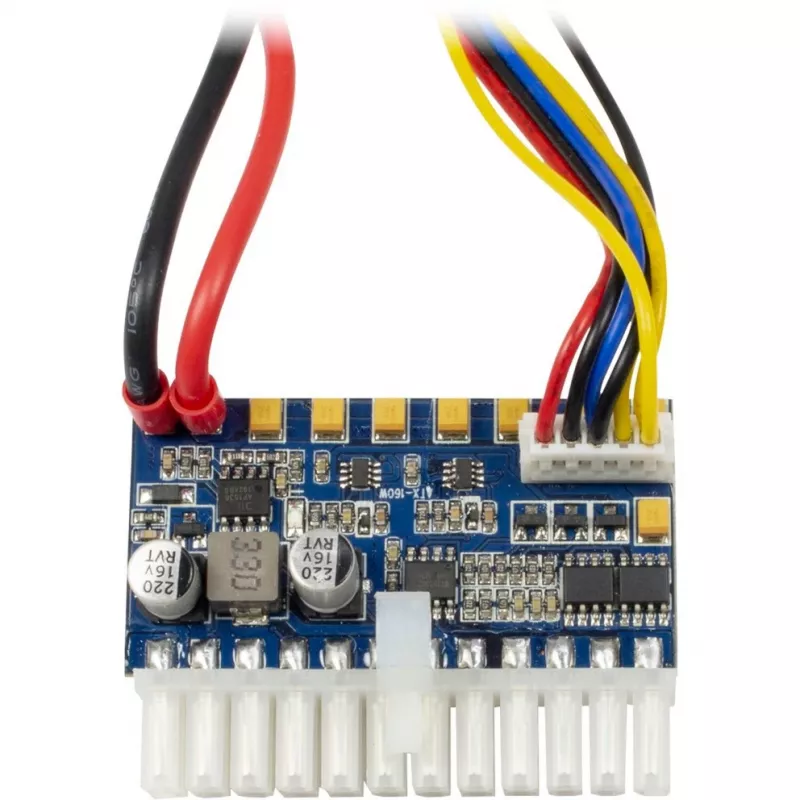 Voeding Inter-Tech 88882188 160 W 20-pin ATX zwart