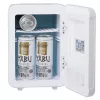 Minikoelkast Adler AD 8084G — compact grijs 12V/230V, 4 L inhoud, draagbaar, deur rechtsdraaiend