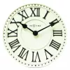 NeXtime klok 5187wi London Table, Ø16 cm, wand, wit/zwart+B32