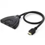 Equip 3x1 HDMI switch, 1920 x 1080 pixel, Full HD, zwart