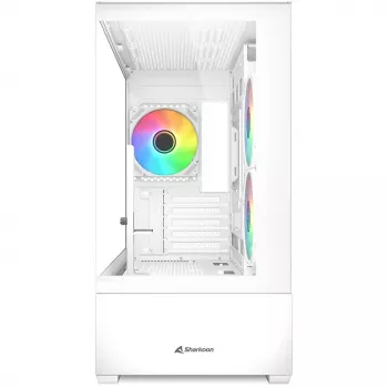 PC-behuizing Sharkoon MK6 RGB midi tower wit