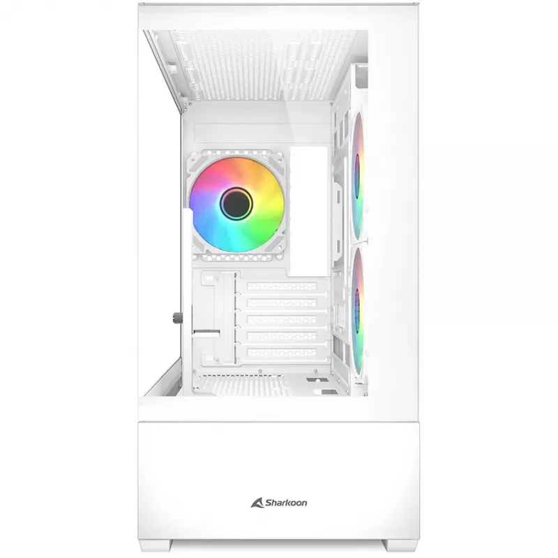 PC-behuizing Sharkoon MK6 RGB midi tower wit