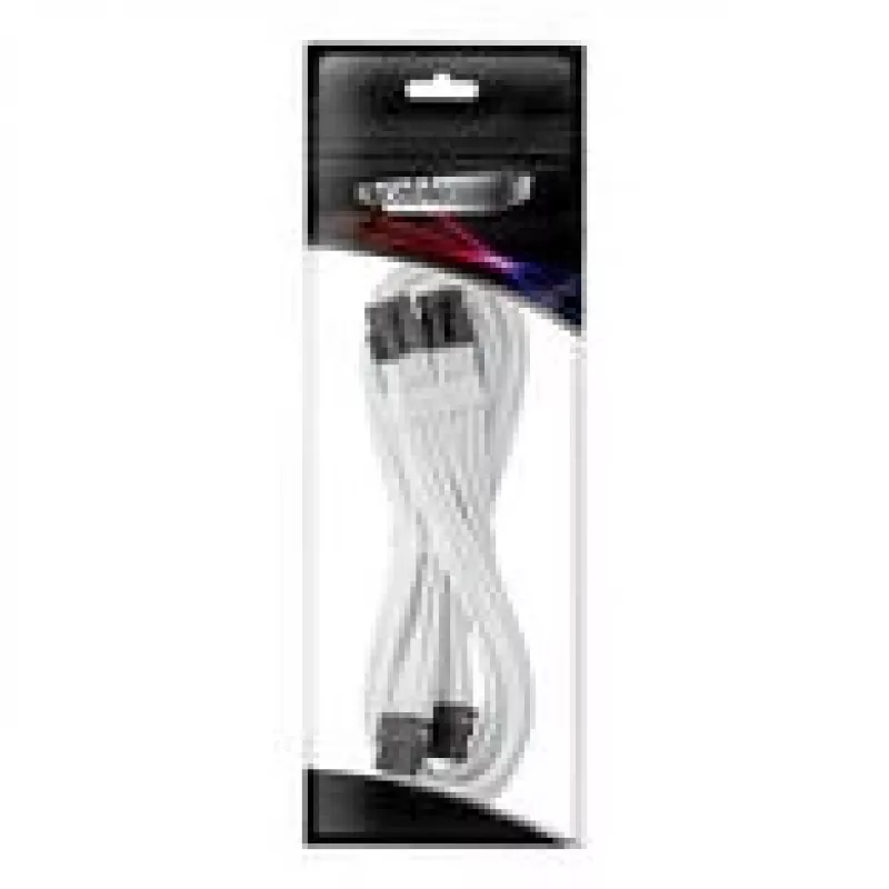CableMod C-Series Pro ModMesh Bridged-Connection-kabel - 8+8-pins PCIe, wit, 60 cm
