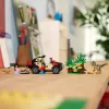 Bouwset LEGO Jurassic World 76972 Raptor Off-Road Escape, 285 onderdelen, 2 minifiguren, leeftijd 6+