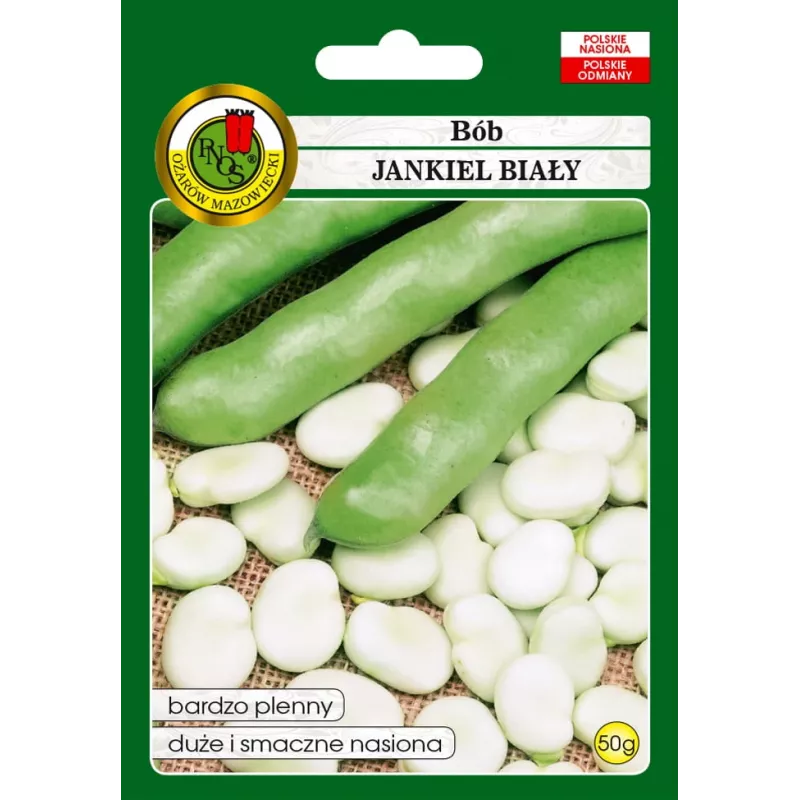 PNOS tuinboon Jankiel White zaden, 50 g