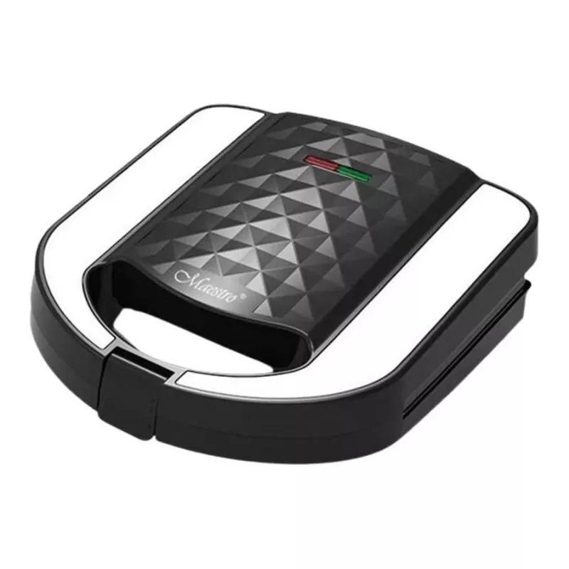 Toaster sandwichmaker Maestro MR-709 3in1 750W – sandwichpers, grill- & wafelplaten, wit
