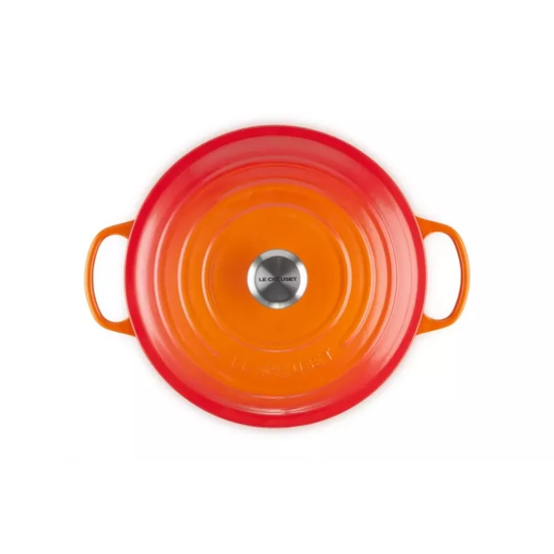 Le Creuset 21177280902430 6,7 L ronde pan oranje, rood