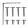 Maclean mobiele bureau-/laptopstandaard, wit, hoogteverstelling 76-109 cm, max. 30 kg, MC-120 W