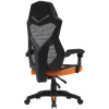 Gamingstoel CANYON Wave MCH02 — mesh rugleuning, ergonomisch ontwerp, zwart/oranje