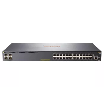 Switch HP Enterprise Aruba 2540 24G PoE 4SFP — 24× Gigabit PoE-poorten, 4× SFP-uplinks
