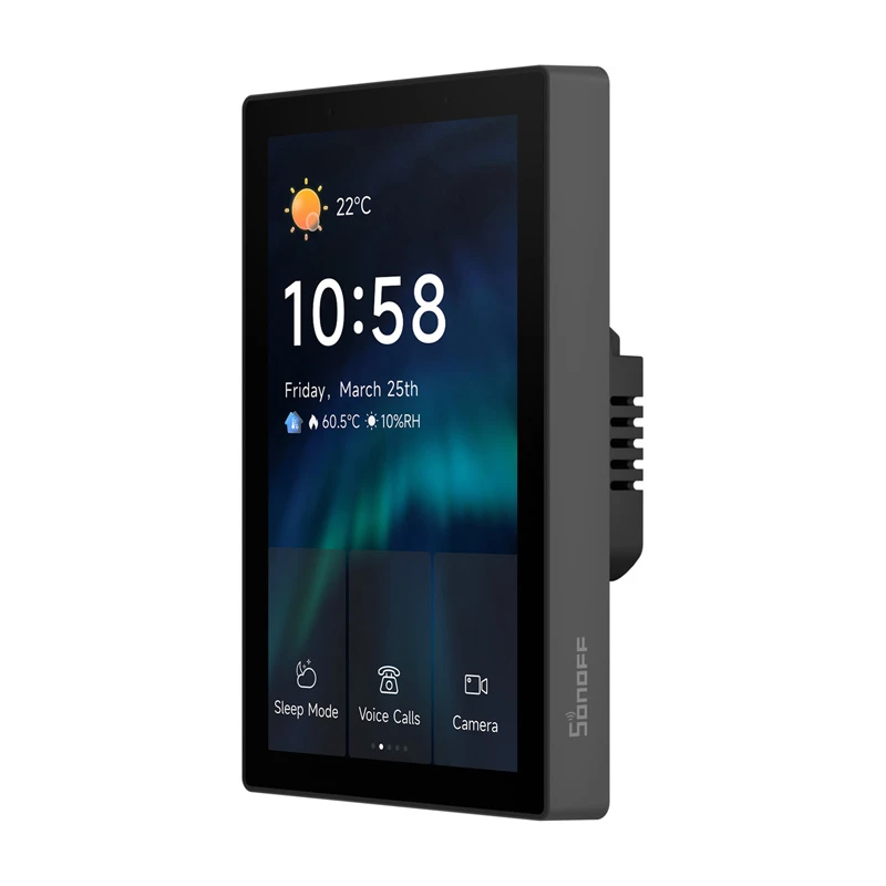 SONOFF NSPanel Pro 120 smart bedieningspaneel Matter WiFi/Bluetooth/ZigBee (zwart)