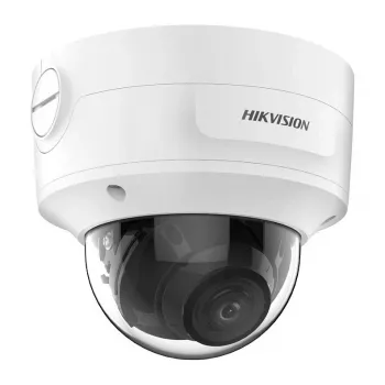 Dome IP-beveiligingscamera Hikvision DS-2CD3786G2-IZS 4K 3840×2160, 2,7–13,5 mm varifocaal, plafondmontage, binnen/buiten, wit